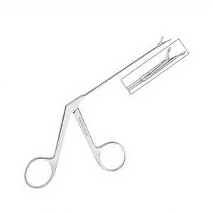 Forceps WULLSTEIN |   Courbe à droite |   Coupe ovale 0,8 1,3 mm |   Instrument chirurgical ORL |   Acier inoxydable |   Réutilisable |   Manuel |   CE - Product Image 1