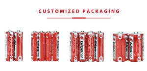 Seng karbon D baterai 2 pak 1.5 volt awet D sel baterai Super tugas berat sempurna untuk lentera berkemah - Product Image 5