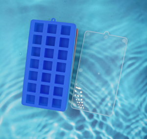 21-lỗ Silicone <span class=keywords><strong>Ice</strong></span> <span class=keywords><strong>Cube</strong></span> khay thân thiện với môi vuông <span class=keywords><strong>Ice</strong></span> khuôn cho kem công cụ và uống - Product Image 4