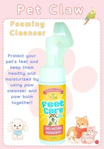 Toelettatura animali domestici prodotti per la cura del cane forniture per animali domestici per cani e gatti Paw Care Silicone massaggio spazzola testa schiumogeno detergente - Product Image 2