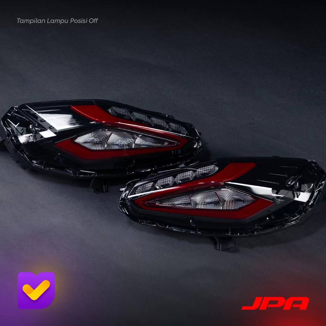 Xmax 300 2023发光二极管尾灯电机照明系统改装的雅马哈Xmax新摩托车