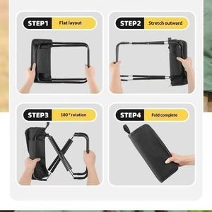 Wholesale Portable Outdoor Camping Folding <b>Chair</b> Multi-functional Pen Bag Mini Fishing Stool <b>Small</b> Oxford Cloth - Product Image 3