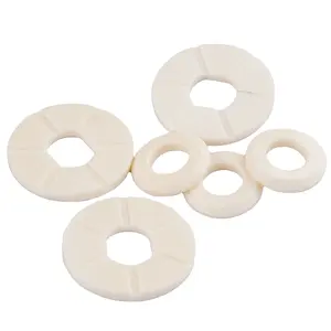 Shengyida Alumina Ceramic Parts OEM Gasket Alumina Ceramic Sealing Ring Gasket Ring