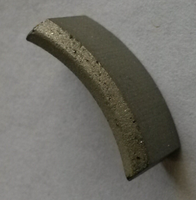 Segment de diamant à coupe rapide pour foret à carottage