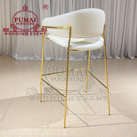 Tabouret demi-bar extérieur chaises hautes en or pour comptoir tabouret de bar meubles de bar pour la maison