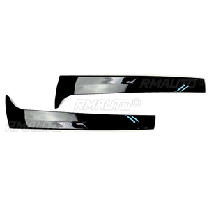 Paire d'extensions latérales verticales pour vitres arrière (Canards/Spoilers) pour VW Touareg 2011-2017 Noir Brillant – Kit de Rétrofit - Product Image 3