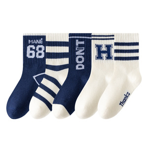 Buona qualità yunshan 24 primavera <span class=keywords><strong>autunno</strong></span> ldren ragazzi e ragazze grande ldren cotone studente movimento calzini Shaoxing Zhuji - Product Image 5