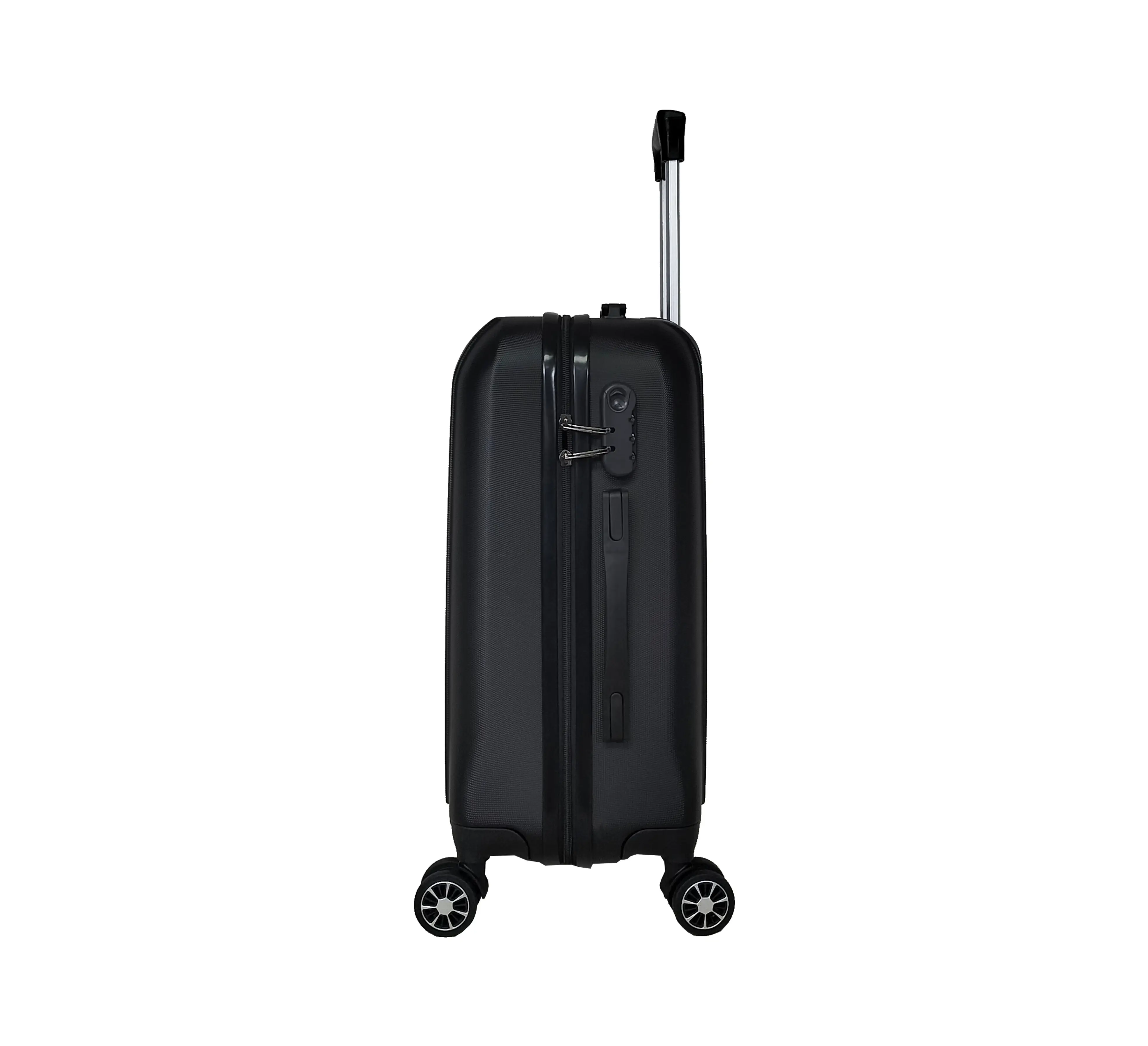 Nuevo equipaje personalizado de 24 pulgadas con cerradura de combinación de viaje maleta con ruedas universal con equipaje de carcasa dura ABS