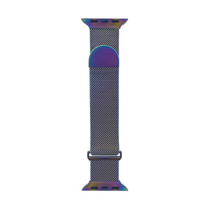 Cinturino Magnetico Adesivo a Doppio Semicerchio Milanese con Fibbia in Acciaio Inossidabile per Smartwatch 38 40 41 mm 42 44 45 49 mm per 22 mm - Product Image 6