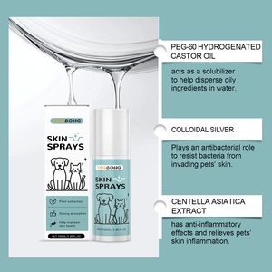 Label privé réparation de l'inflammation de la peau des animaux de compagnie <span class=keywords><strong>Spray</strong></span> d'aide à la guérison rapide des plaies pour chiens soulage les démangeaisons et l'irritation de la peau - Product Image 3