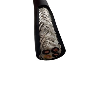 Trung Quốc Bán Buôn Tốc Độ Cao Máy Cáp Và Mạng Cáp Điện Wireblack Vỏ Bọc Uốn Chịu Mài Mòn Kéo Chainshielded - Product Image 1