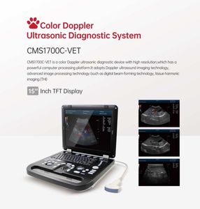 Système d'échographie vétérinaire haute résolution, appareil de diagnostic ultrasonore Doppler couleur médical pour animaux - Product Image 5