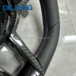 Volante Auto in Pelle CS di Alta Qualità per <span class=keywords><strong>BMW</strong></span> <span class=keywords><strong>X3</strong></span> X4 X5 X6 F30 F10 F15 <span class=keywords><strong>G01</strong></span> G08 G22 G23 G20 G30 G31 G38 M340i M440i - Product Image 5