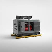 Cummins Erdgas-Generatorset 80KW 100kVA Syngas Biomasse LNG LPG Biogas Autostart Geräuscharm 3-Phasen 4-Draht 6BT-Motorantrieb