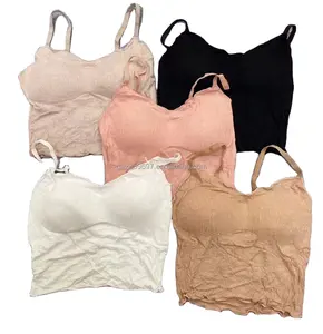 Женский хлопковый укороченный топ - Product Image 1