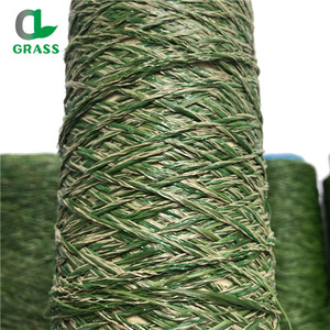 Fil synthétique en plastique artificiel <span class=keywords><strong>Detex</strong></span> 8000, PE+PP, droit et bouclé, pour aménagement paysager - Product Image 2