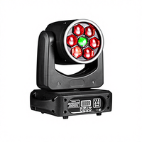 Mini projecteurs LED mobiles de bonne qualité, type spot/florale, RGB DMX512, activés par le son, IP33, Ra90 CRI, pour fêtes, bars, DJ, KTV, concerts