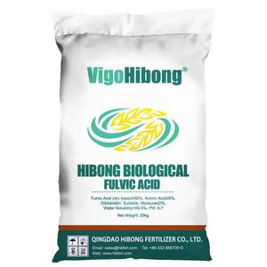 Bio fonte di fertilizzante organico materie prime con alto acido fulvico umico per una maggiore crescita delle piante e la salute del suolo - Product Image 3