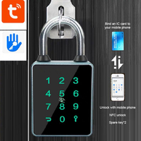 Serrure d'armoire à empreintes digitales maison numérique serrure intelligente cadenas de porte avec TTLock APP serrure de porte intelligente étanche