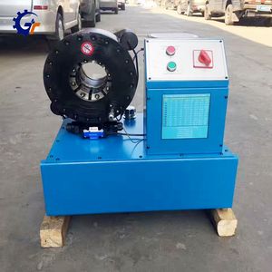 Nhà Máy giá tự động 2 inch Báo Chí áp lực linh hoạt Hose Uốn Tóc bồng Máy 51 Mét thủy lực Hose crimper - Product Image 1