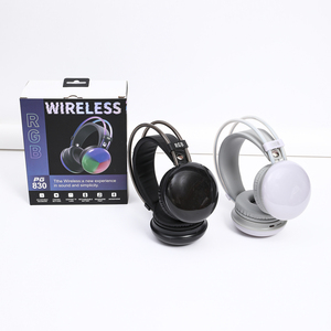 New PG830 không dây <span class=keywords><strong>Bluetooth</strong></span> Over-ear Tai nghe ba màu rực rỡ ánh sáng chơi game tai nghe độ trễ thấp - Product Image 5