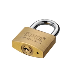 Cadenas en laiton durable OPEL avec manille de <span class=keywords><strong>30mm</strong></span> 50mm 70mm combinaison antivol et étanche pour le déverrouillage de la clé en laiton Globe