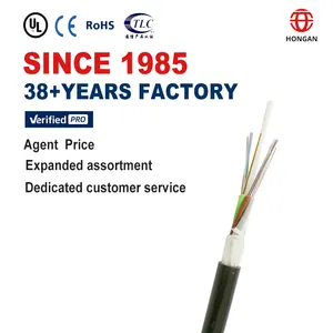 Hongan New Method GYFY G652D 8 CORE outdoor fiber optic wire fiber optic cable For overhead layouts