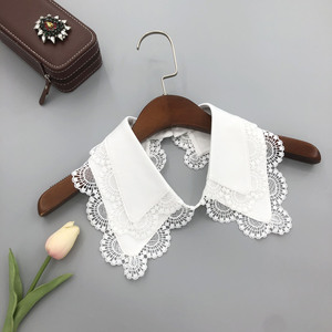 Collier factice en polyester avec strass LHY Fashion, design brodé de perles, collier en <span class=keywords><strong>dentelle</strong></span> détachable, accessoire - Product Image 6
