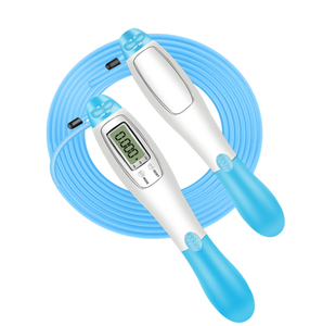 Affichage numérique LED enregistrement des calories d'exercice antidérapant réglable lesté sans fil sans fil <span class=keywords><strong>corde</strong></span> à <span class=keywords><strong>sauter</strong></span> intelligente - Product Image 3