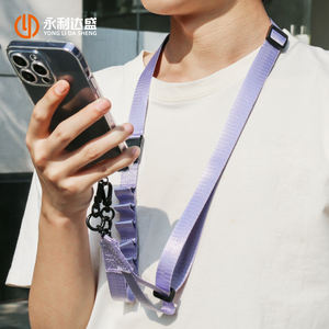 制造商可定制通用可调长手机带挂绳腕颈斜跨手机挂绳 - Product Image 5