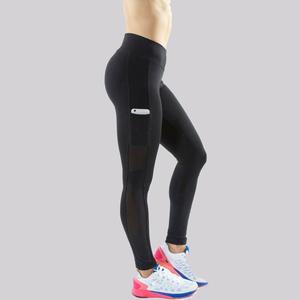 Fitness Black Tights <strong>Mesh</strong> <strong>Leggings</strong> for Women <strong>with</strong> Pocket Pluscool Sports <strong>Leggings</strong> - Product Image 4