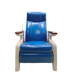Keming Medical Hospital Reclining Iv Chair 800x710x1020mm Leather With Gravity Recline Function For Clinic Use - Product Image 2