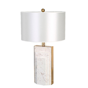Modern Design <b>Silver</b> Metal Chain Switch Hotel Table <b>Lamp</b> Brush Nickel Body E26 Bulb Iron Made for Lobby Guest Rooms AC Powered - Product Image 6