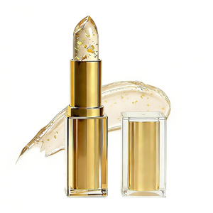 Bálsamo <span class=keywords><strong>Labial</strong></span> con Lámina de Oro que Cambia de Color, Personalizado OEM, con PH 8+, Humectante y de Larga Duración (8+ Horas) para Mujeres - Product Image 1