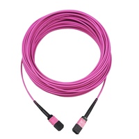 Cordon de brassage optique MPO-MPO haute densité 2,0 mm LSZH 8F 12F 24F, câble fibre optique MPO monomode multimode pour réseau 100G 400G