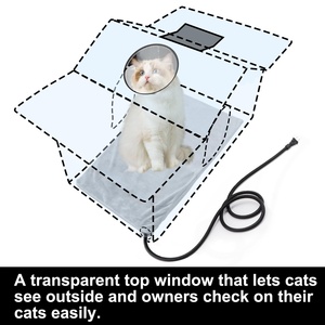 Prezzo di fabbrica CE/RoHS certificata all'aperto gatti casa 3-4 gatti lamina di alluminio Oxford 900D resistente all'umidità resistente alla pioggia inverno solido riscaldato - Product Image 4