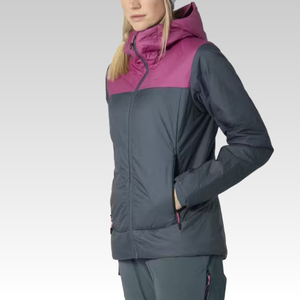 Veste à capuche légère pour <span class=keywords><strong>femme</strong></span>, chaude, confortable et compacte pour les journées de <span class=keywords><strong>ski</strong></span> en montagne par temps froid - Product Image 2