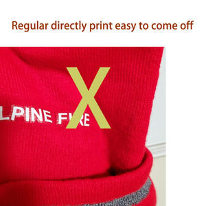 مرحبا فيس سلامة عاكسة قبعة الشتاء متماسكة قبعة لينة للرجال والنساء شعار مخصص - Product Image 4