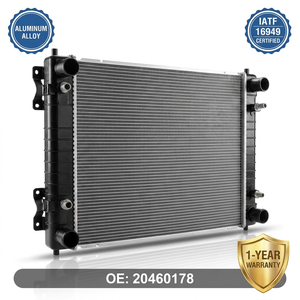20460178หม้อน้ำรถบรรทุกอลูมิเนียมสำหรับ <span class=keywords><strong>Volvo</strong></span> FM FM9 FM12แถบระบายความร้อนเครื่องยนต์ <span class=keywords><strong>FH12</strong></span> 100% brazed รั่ว - Product Image 1