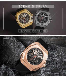 OEM-reloj mecánico automático para hombre, marca de etiqueta privada personalizada con nuevo diseño, bajo pedido mínimo, sin logotipo - Product Image 2
