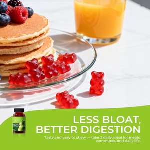 Gomitas de Vinagre de Sidra de Manzana con B12, <span class=keywords><strong>Sin</strong></span> <span class=keywords><strong>Gluten</strong></span>, Veganas, para el Metabolismo y Energí<span class=keywords><strong>a</strong></span> Diaria, Envío desde Almacén en EE. UU. - Product Image 4