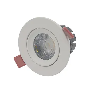 Benory 24V Dali Pwm Cri90 Instelbaar Wit 8W Cob Downlight Armatuur Loxone Smart Led Downlight Frame Verzonken Plafondspot Licht