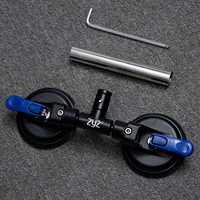 Ventosas de Vacío Ajustables de Alta Resistencia de 6 Pulgadas, Color Negro, para Montaje en Cualquier Superficie Plana, para Astas de Bandera, Hechas en Guangdong
