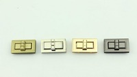 Lady Metal Twist Handbag Locks Bag Lock Accessories-Push Turn Hardware Alloy-Special Bag Parts & Accessories