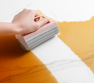 Mini vadrouille de bureau en microfibre éponge absorbante de nettoyage lavable pour la cuisine avec poignée magique - Product Image 3