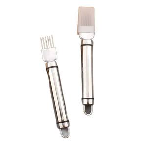 Cortador de cebollín de acero inoxidable de 3 mm, portátil y multifuncional para uso en la cocina - Product Image 3