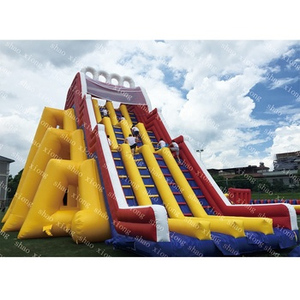 Grandes diapositives d'eau gonflables en PVC sec pour enfants, jeu Commercial en porcelaine, Offre Spéciale, utilisé en vente en gros - Product Image 6