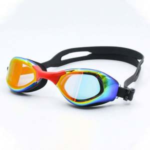 Gafas de natación profesionales para adultos, gafas de carreras impermeables a prueba de niebla para hombres y mujeres, equipo de natación Chapado en plata, venta al por mayor - Product Image 6