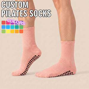 Calcetines de Pilates BiLu para Mujer, Calcetines de Yoga Antideslizantes con Suela de Silicona para Clases de Barre - Product Image 3