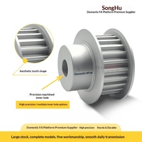 Poulie de distribution S8M à 72 dents, en aluminium de 1,5 kg de largeur, 20-65 rainures, modèle EBL41-S8M300-72-B-N-d20, fabriquée en Chine continentale